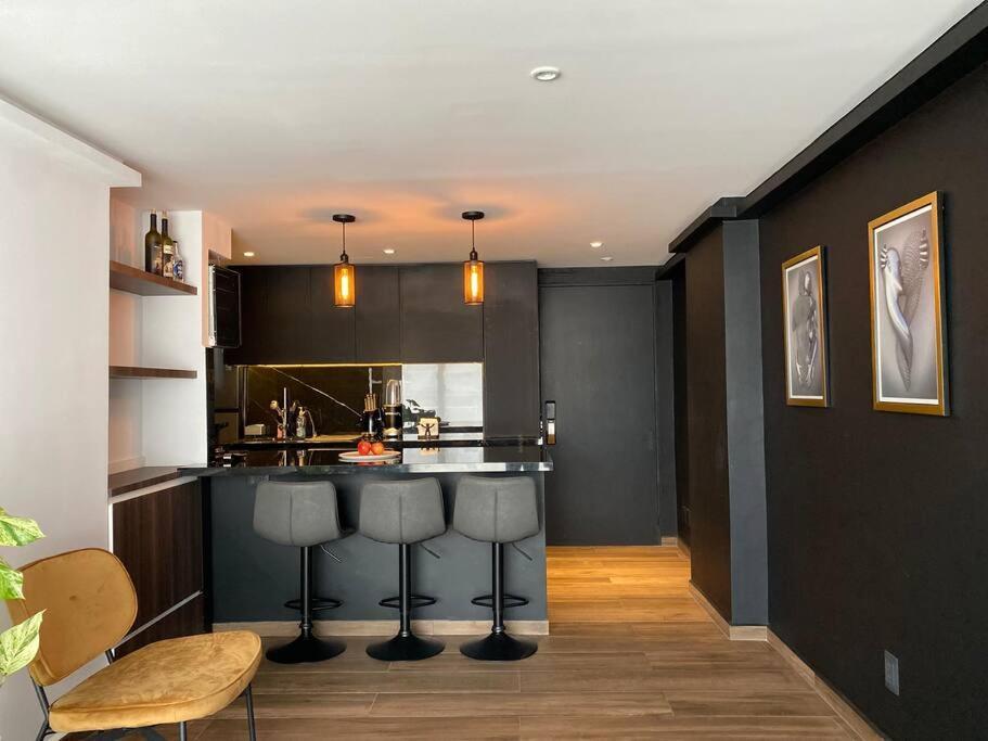 Black Loft. Moderno Y Nuevo, Super Ubicado. Mexico Extérieur photo